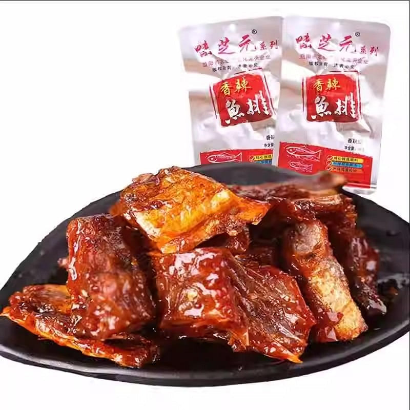 Weizhiyuan Spicy Fish Fillet Hunan Specialty 130g 130 g