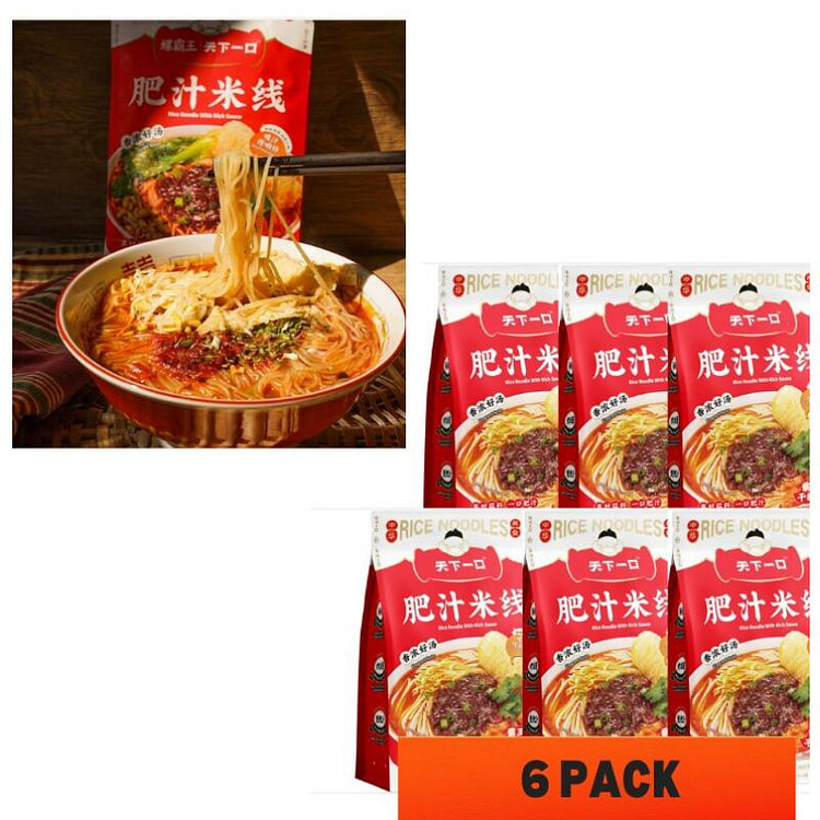 310g*6袋螺霸王 港式肥汁米线