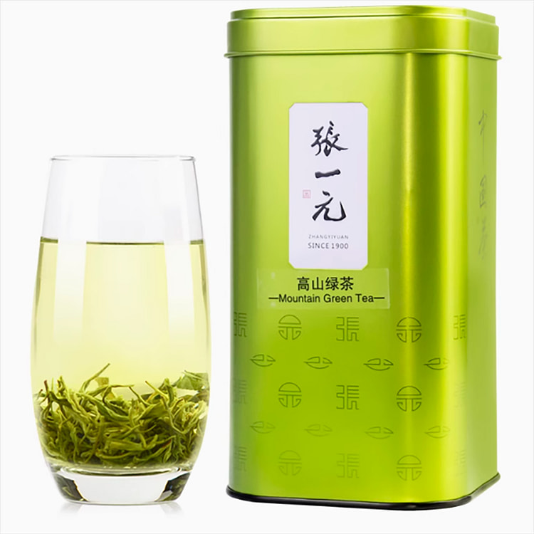 张一元茶叶雨前高山绿茶