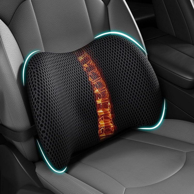 Lumbar Support Pillow for Car,Memory Foam Car Seat 1 each