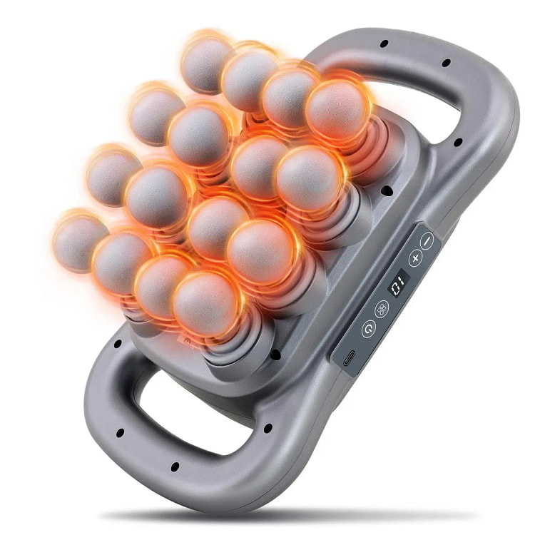 BACK HAVEN 16-Head Deep Tissue Massage Gun 1 pack