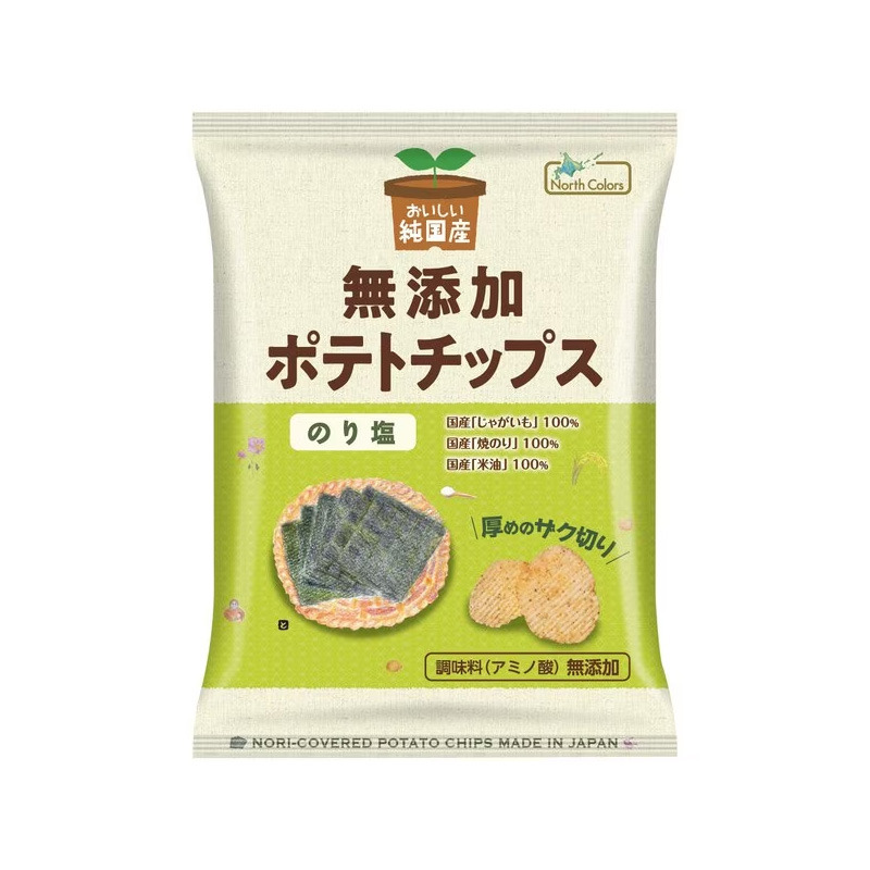 North Colors Seaweed Salt Chips 53g Japan 53 g