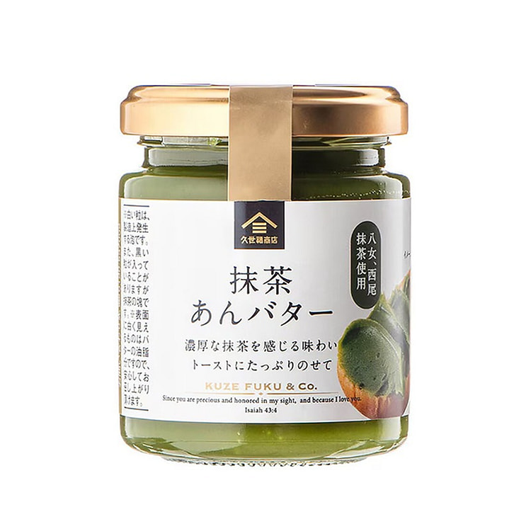 久世福商店 抹茶面包豆酱 125g