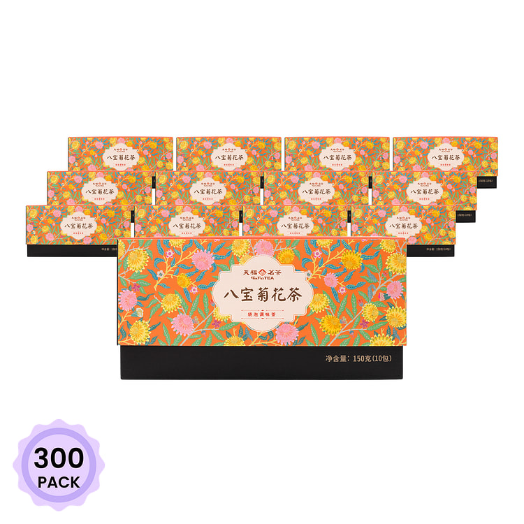 天福茗茶 八宝菊花茶 0.52 盎司*300 包