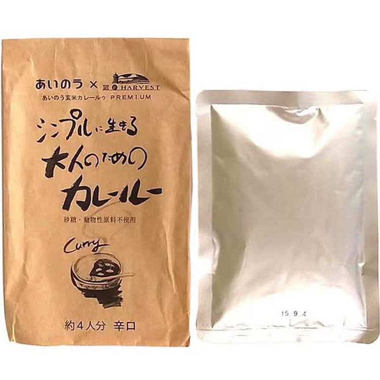 Ainou 高级糙米咖喱 100g 干