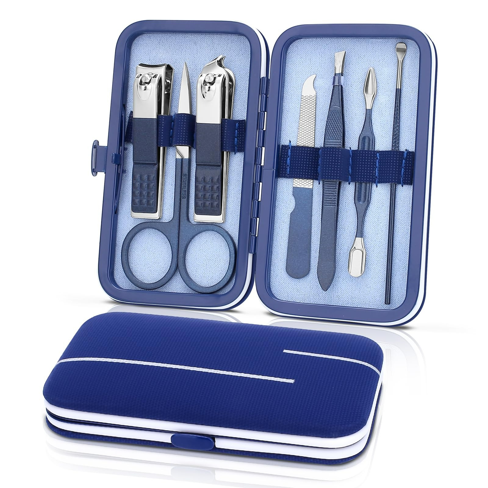Get Manicure Set Stainless Steel Nail Care SetProfessional 7 in 1