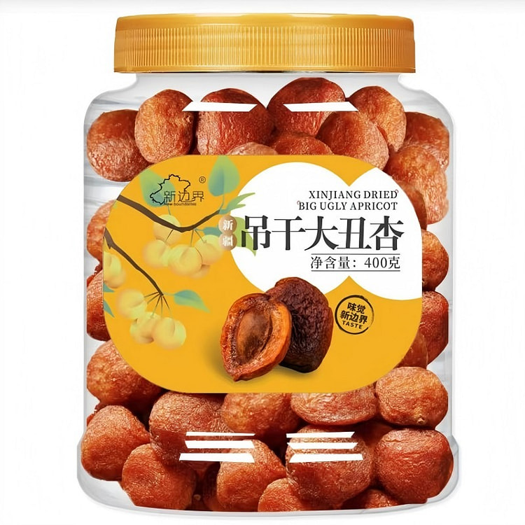 吊干大丑杏土耳其杏干新疆特产无添加小零食400g