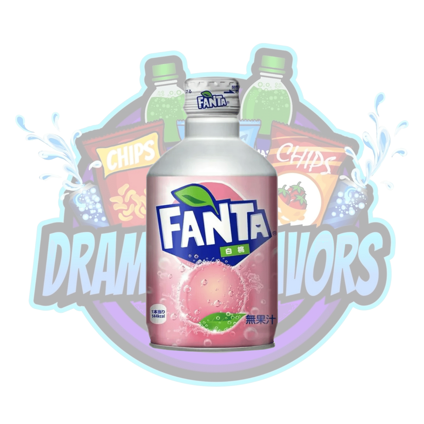 Fanta White Peach Japan Can 1 each