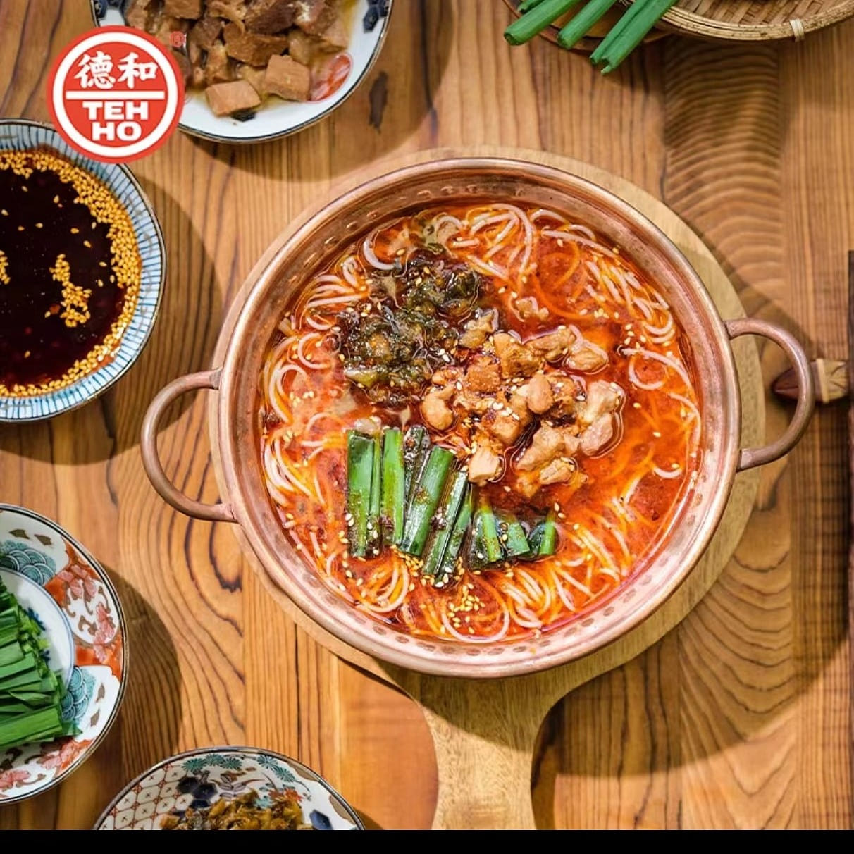 DE HE Yuxi Sauerkraut Braised small pot rice noodles 336g*1 bag 336 g