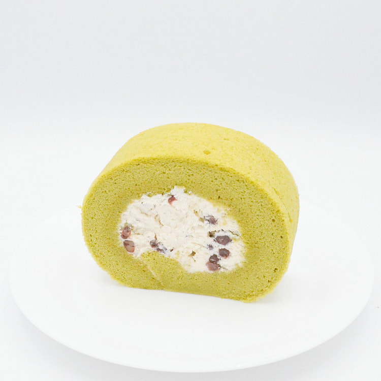 抹茶红豆卷