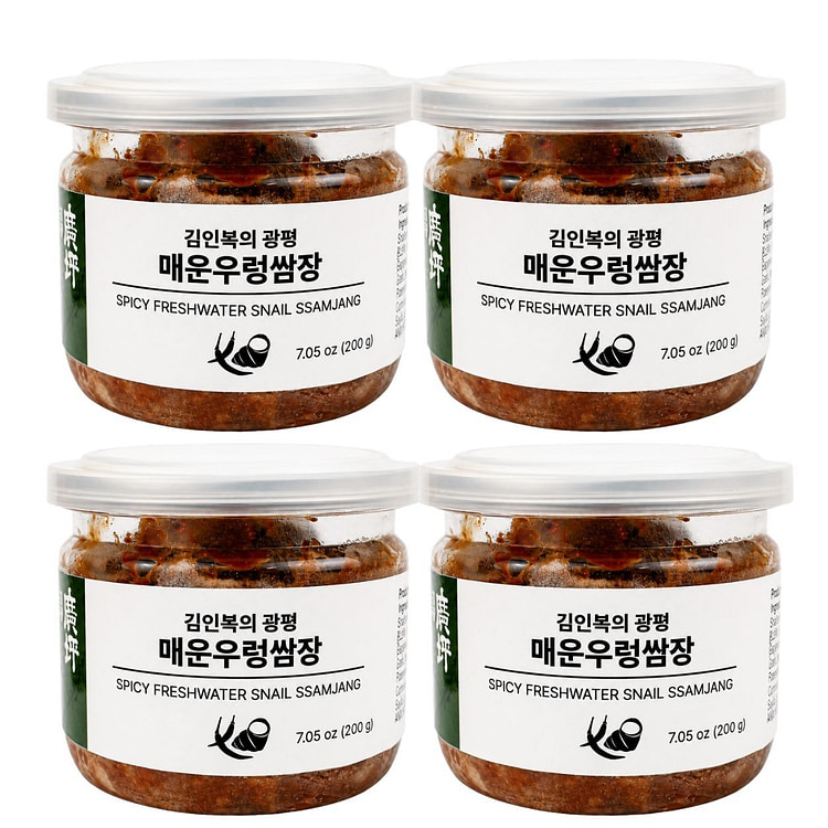 Spicy Freshwater Snail Ssamjang 7.05 oz*4 pack