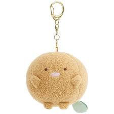 Sumikko Gurashi Tonkatsu Plush Keychain 1 each