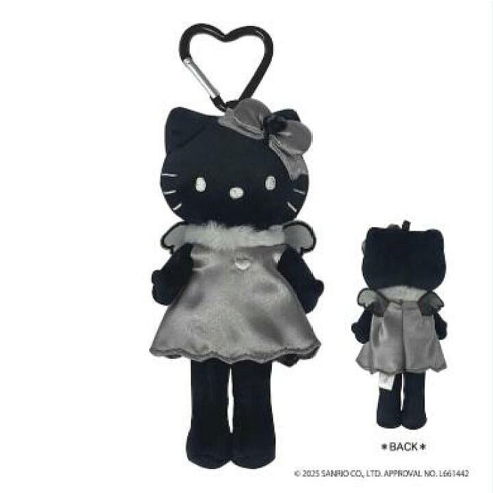 Sanrio Black Skin Long Legs KT Style Black Angel 1 each