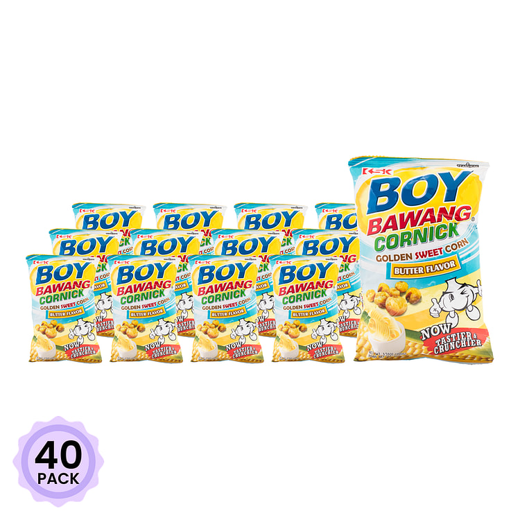 Boy Bawang 黄金甜玉米粒 70 克*40 包
