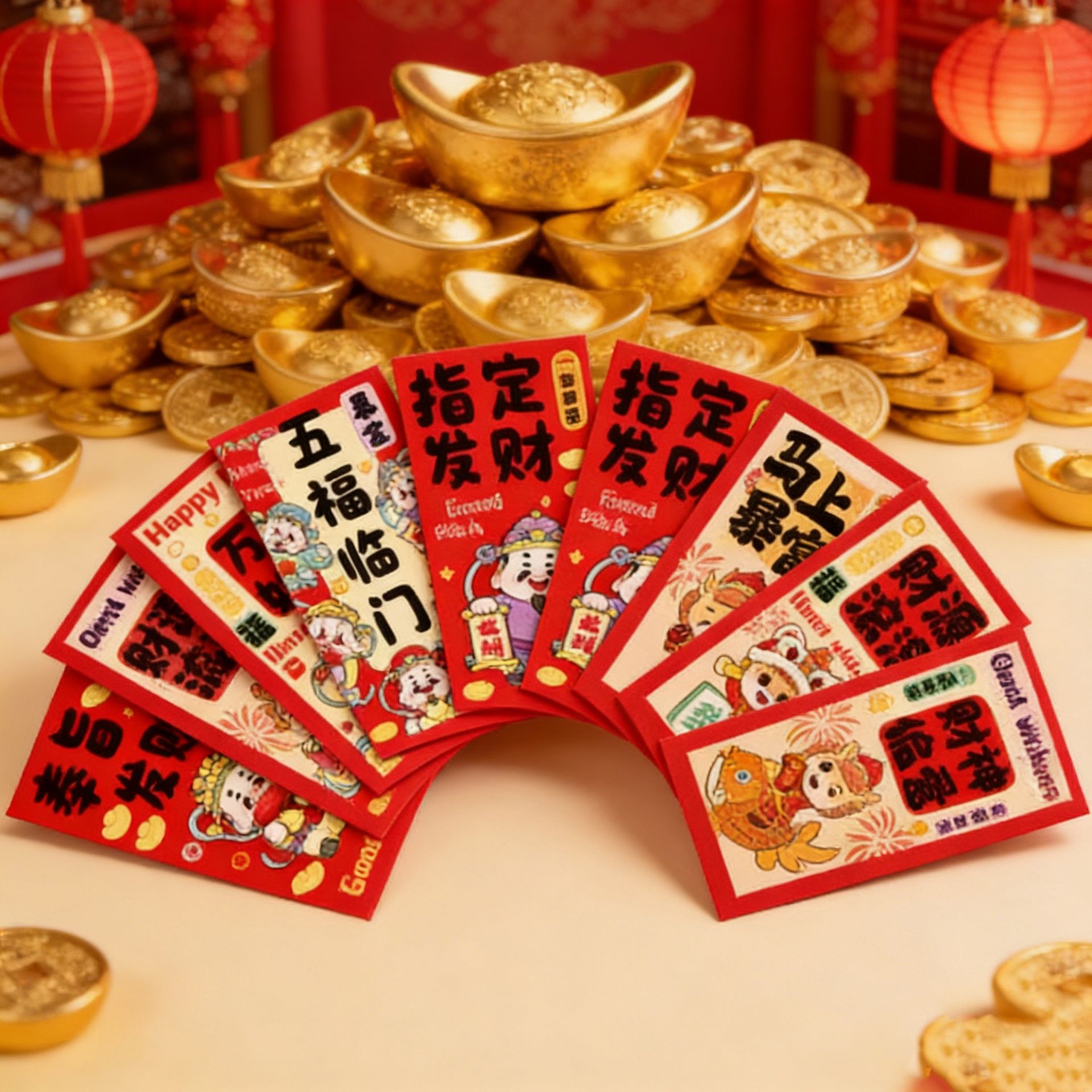 Get 2026 Lunar New Year Decoration Set 1 each Delivered | Weee