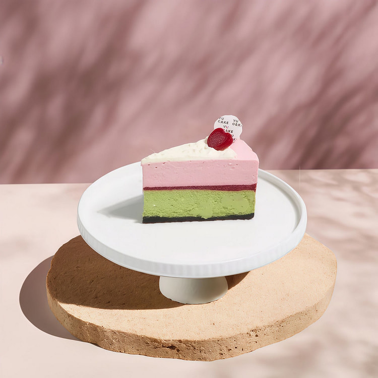 Matcha Berry Cheesecake