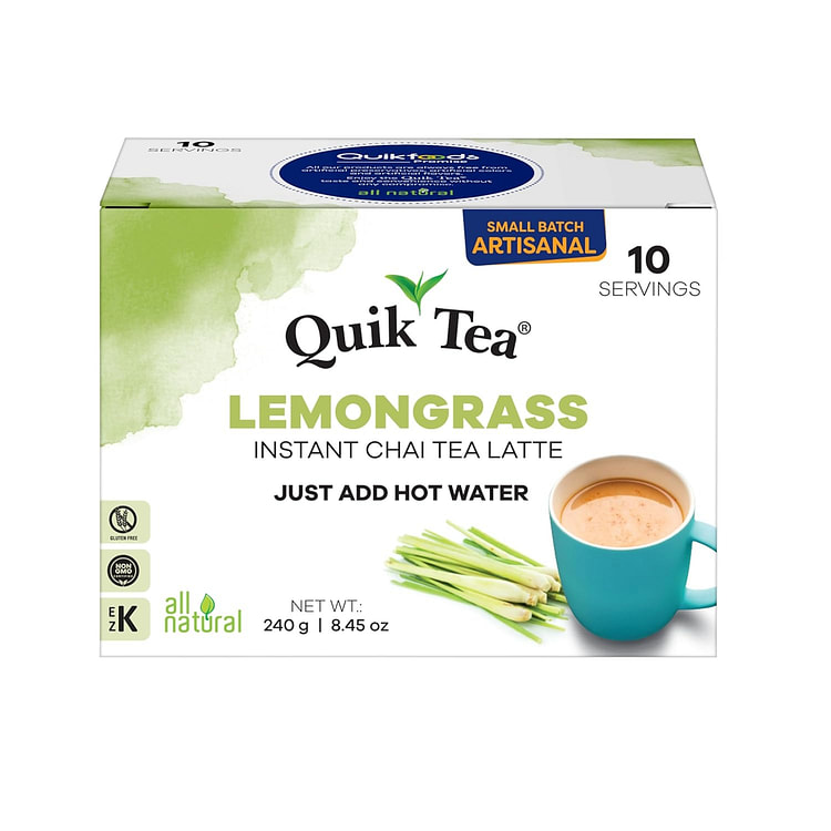 QuikTea Lemongrass Chai Latte 240 gram