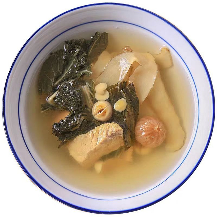 秋季养生南北杏菜干百合汤料