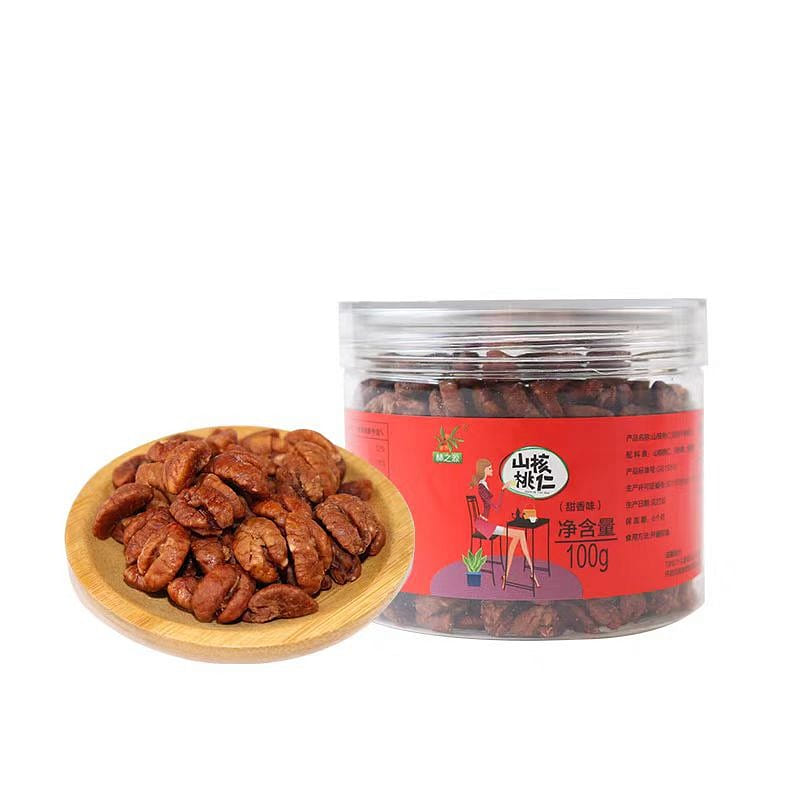 Lin Zhi Yuan Sweet Aroma of pecan meat 100g*1 can 100 g