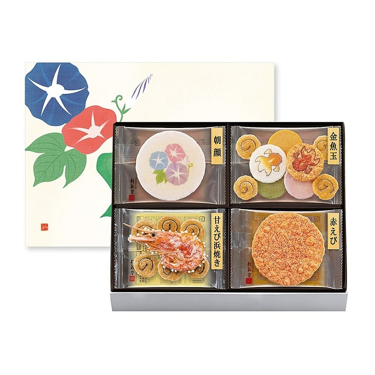 Keishindo Summer Edition Rice Crackers 10pcs 1 box