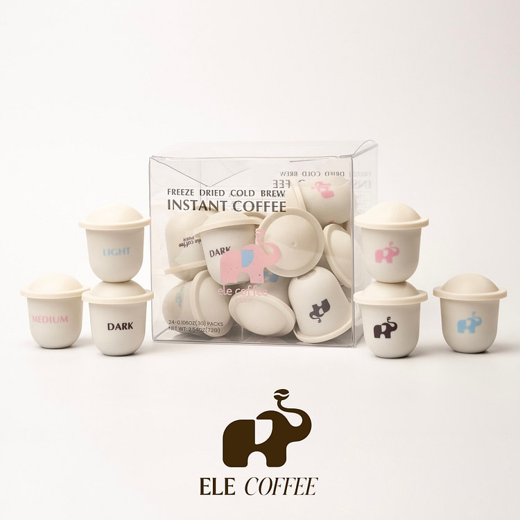 ELE BREWS Mix & Sip Cold Brew Coffee Set 38 Pods 1 box