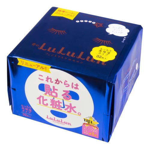Lululun フェイスマスク 青のルルルン 32枚入り - Weee!