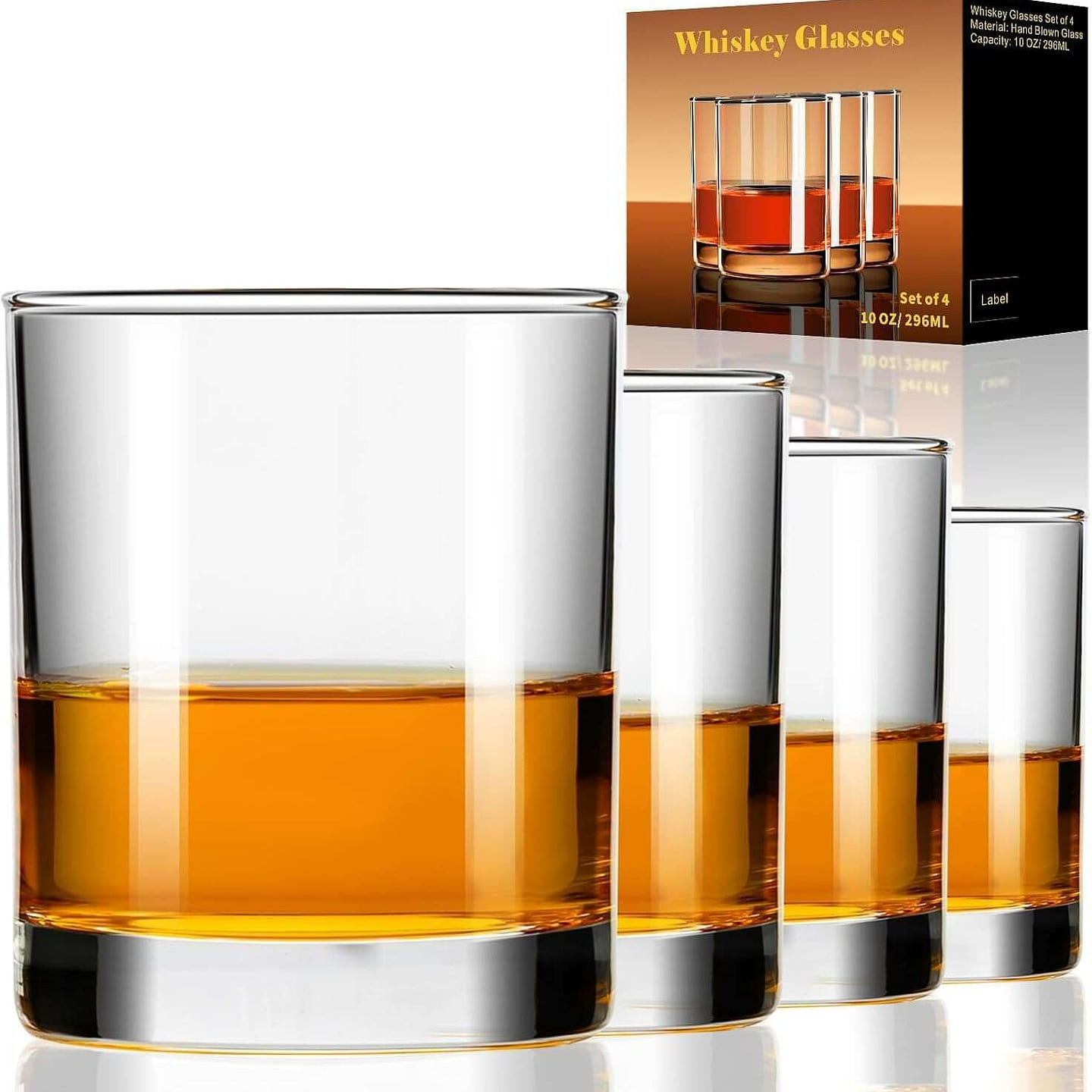 Two 10 ounce wine glasses are suitable as gifts 2 count