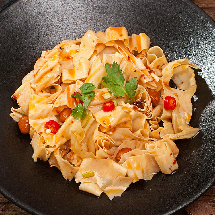Chickpeas, bean skin, dried bean curd, pure handmade tofu skin, dried tofu,