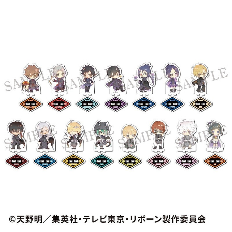 【日本直送】TV动画《家庭教师Hitman REBORN!》小立牌（共15种／随机1种入）库存限定！售完为止！