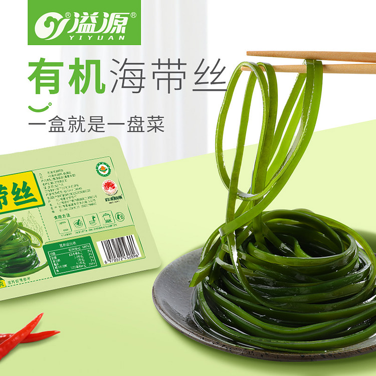 溢源有机盐渍海带丝215g*1袋装