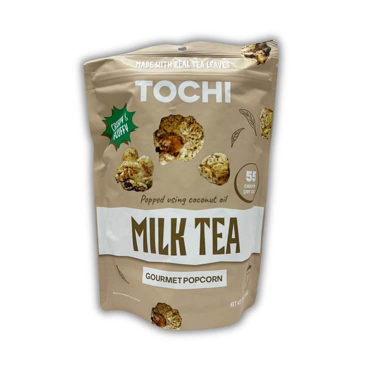 Tochi Gourmet Black Milk Tea Popcorn (2.8oz/80g) 2.8 oz