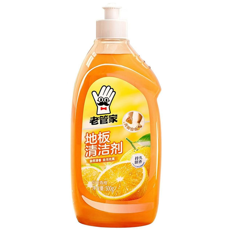 老管家橙香地板清洁剂500ml*1瓶 1 瓶