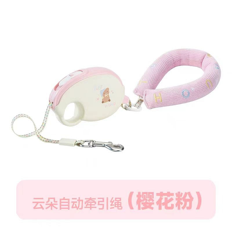 Automatic Retractable Pet Leash -Pink 1Pc 1 each