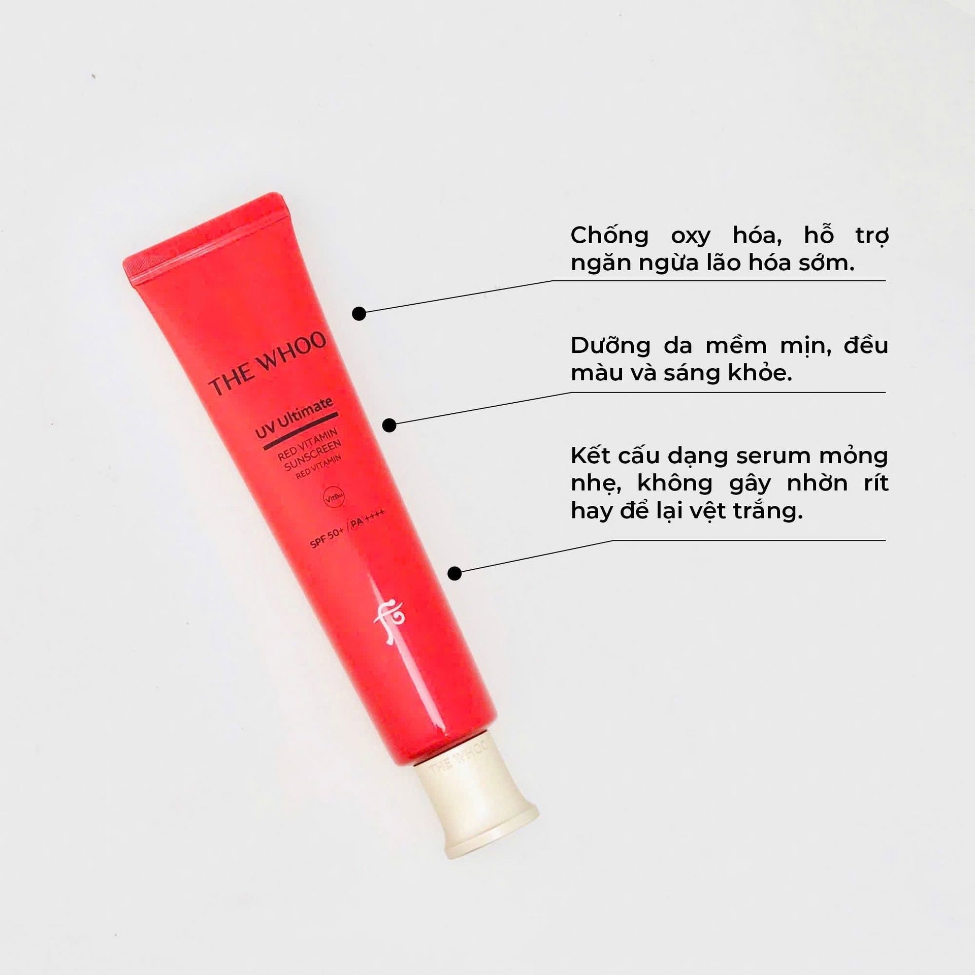 Get The Whoo UV Ultimate Sunscreen SPF50+PA++++ Set 1 box