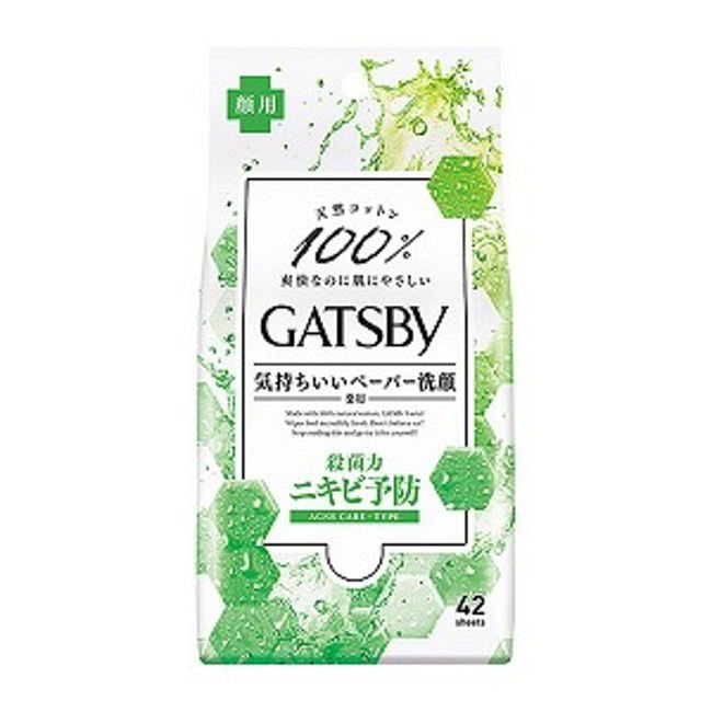 曼丹盖茨比 面部纸巾 大包装 42片 1 盒