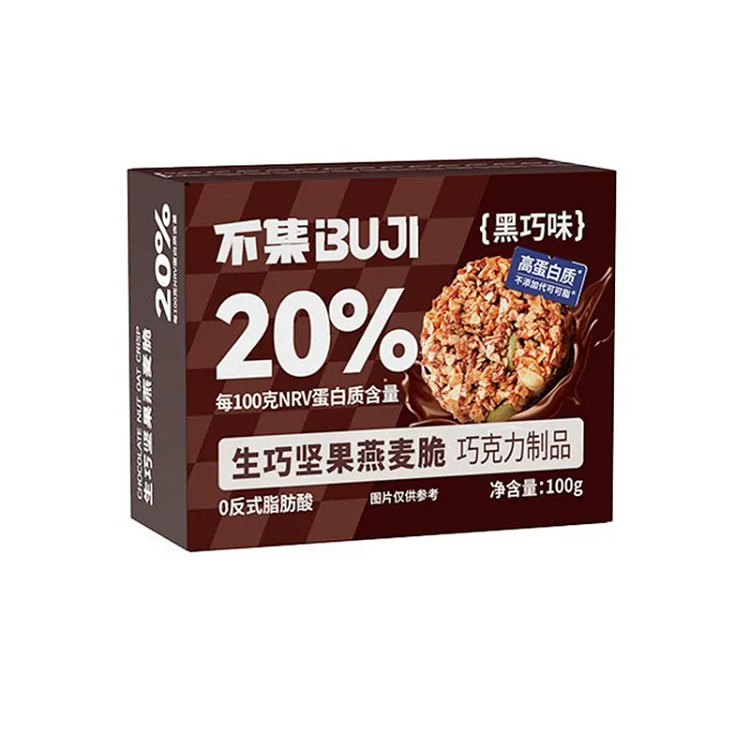 Bu Ji Sheng Qiao Nuts & Oats Crisp High-Protein, 1 box
