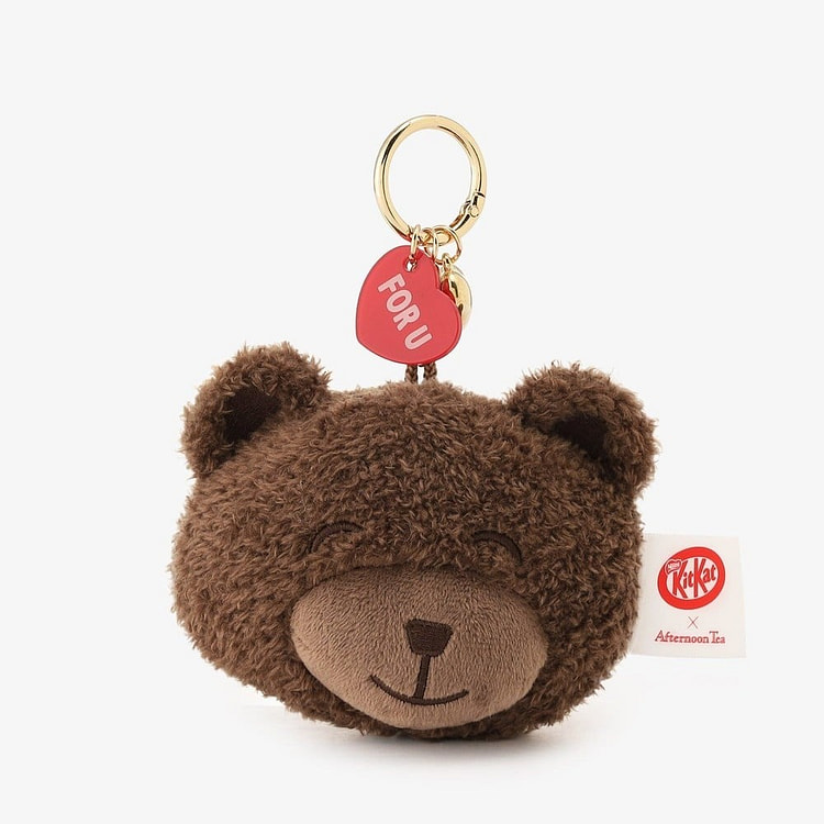 バレンタイン限定 KitKat ハートベア バッグチャーム 1 各