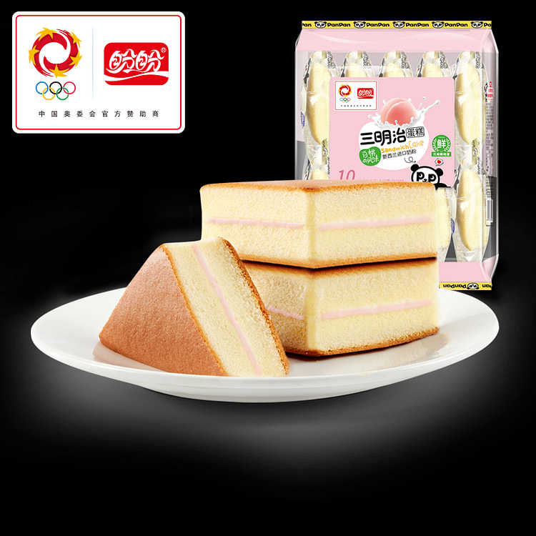GG三明治蛋糕240g-白桃味