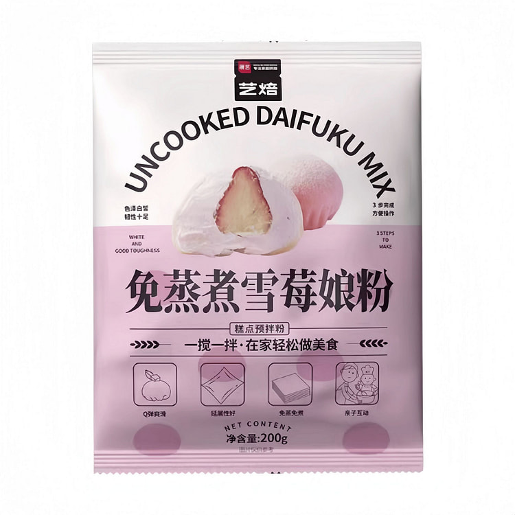 展艺 雪媚娘预拌粉 200g*1包 200 克