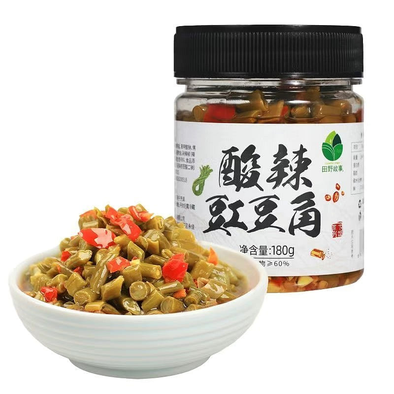 Sour and spicy cowpea beans to relieve greasiness 180 g