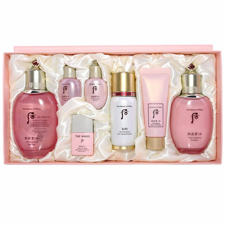 WHOO后拱辰享水妍三件套套盒清爽控油补水保湿抗敏 1 份