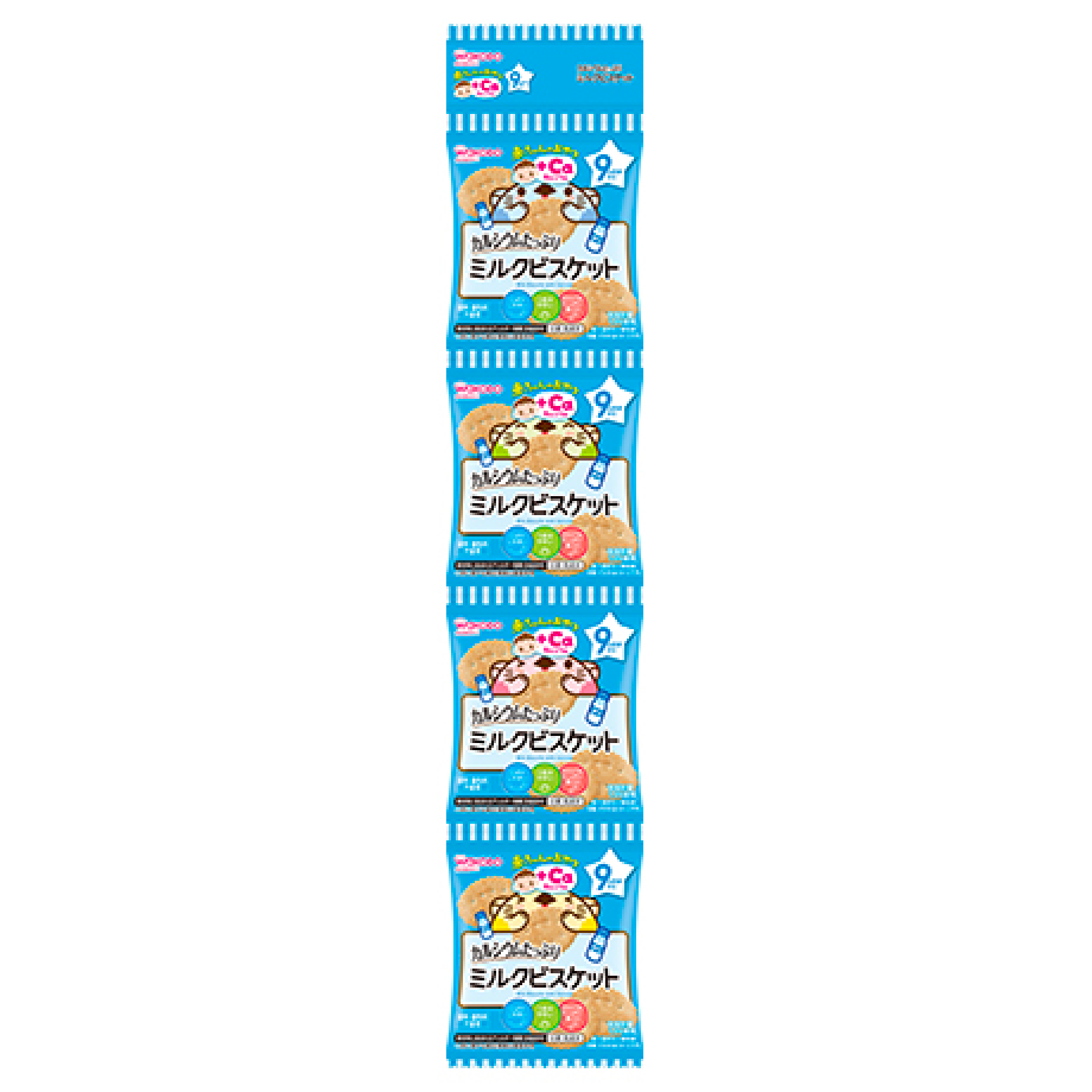 Get Wakodo Baby Snack+Ca Calcium Calcium Milk Biscuit 4 consecutive 10g