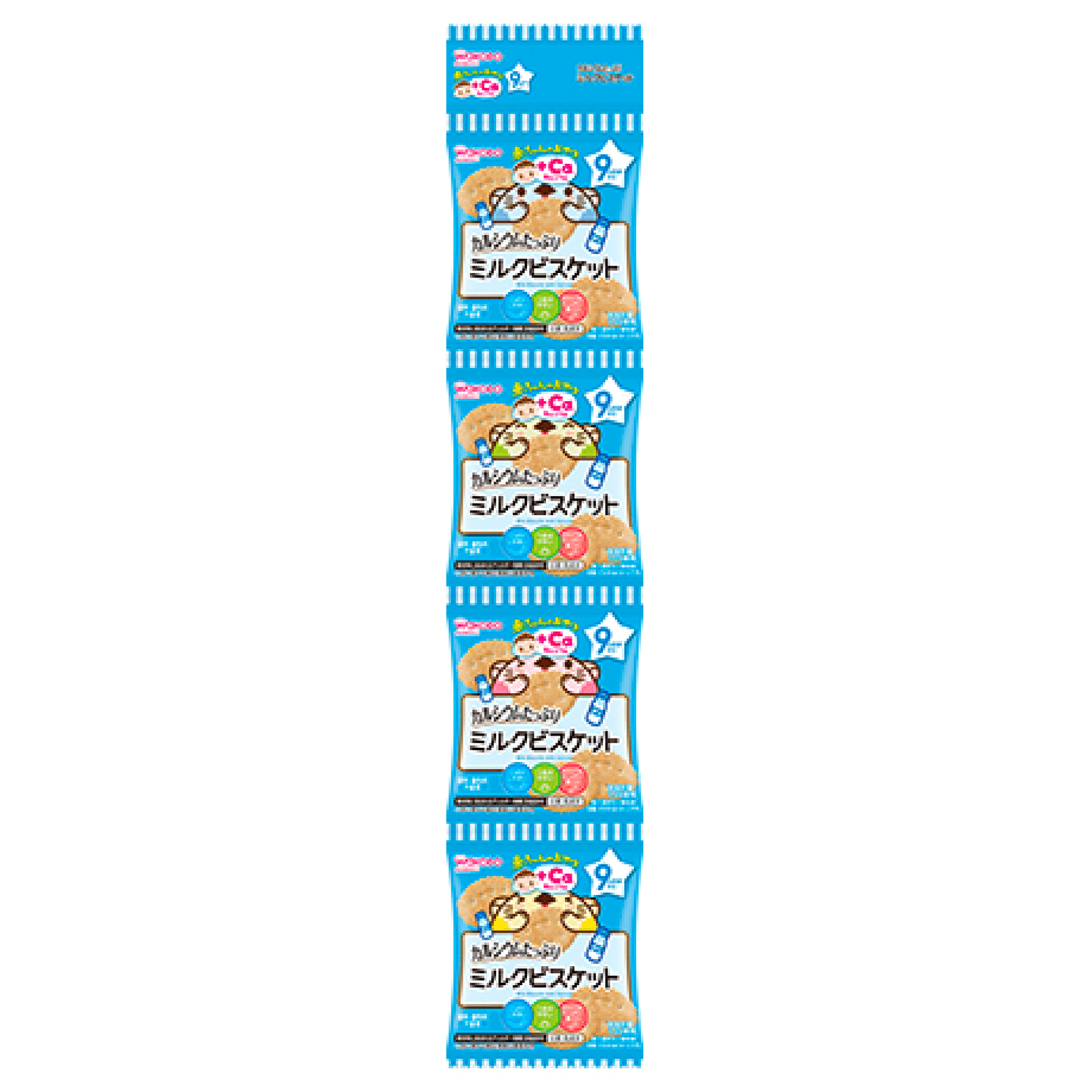 Wakodo Baby Ca Milk Biscuit 4 10g x 4 1 count