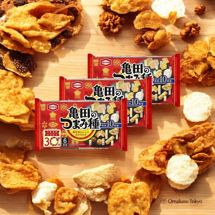 龟田Tsumami Dane 米饼120g(3包)