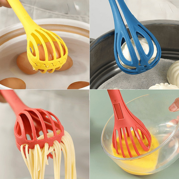Multifunctional 3-in-1 Egg Whisk Blue 1 count