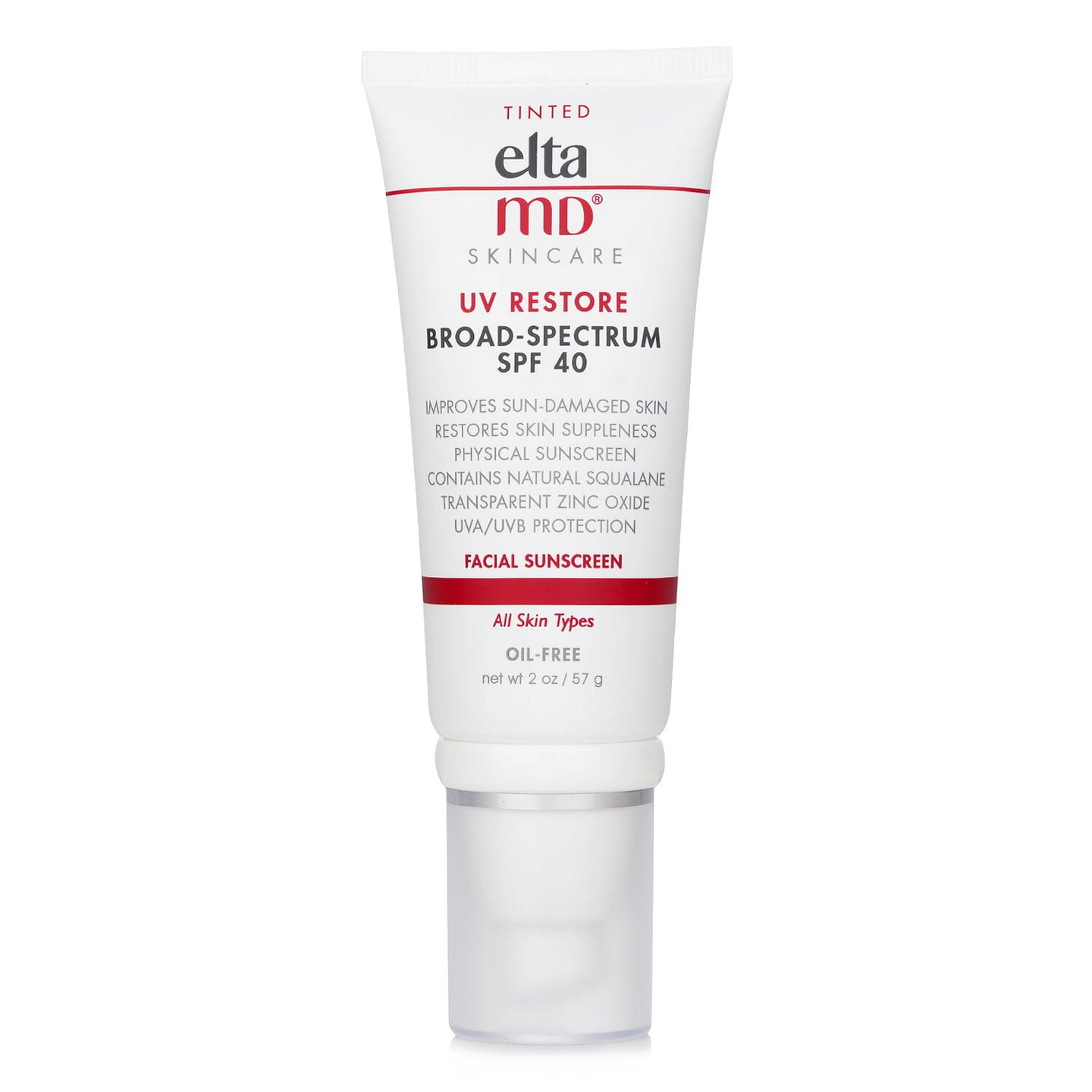 EltaMD UV Restore Physical Facial Sunscreen SPF 40 – Tinted 57g/2oz 57 g