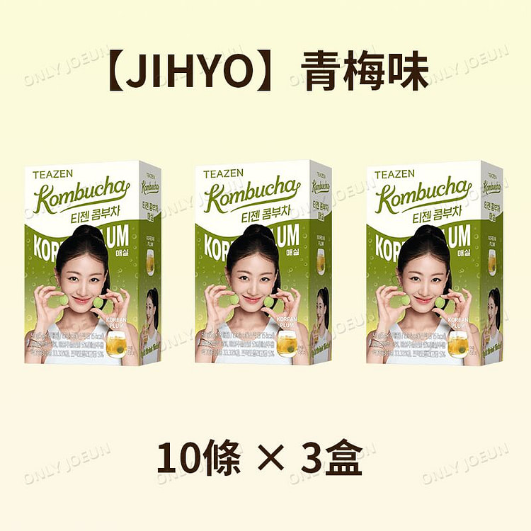 TWICE代言 TEAZEN 康普茶 青梅口味 3 盒