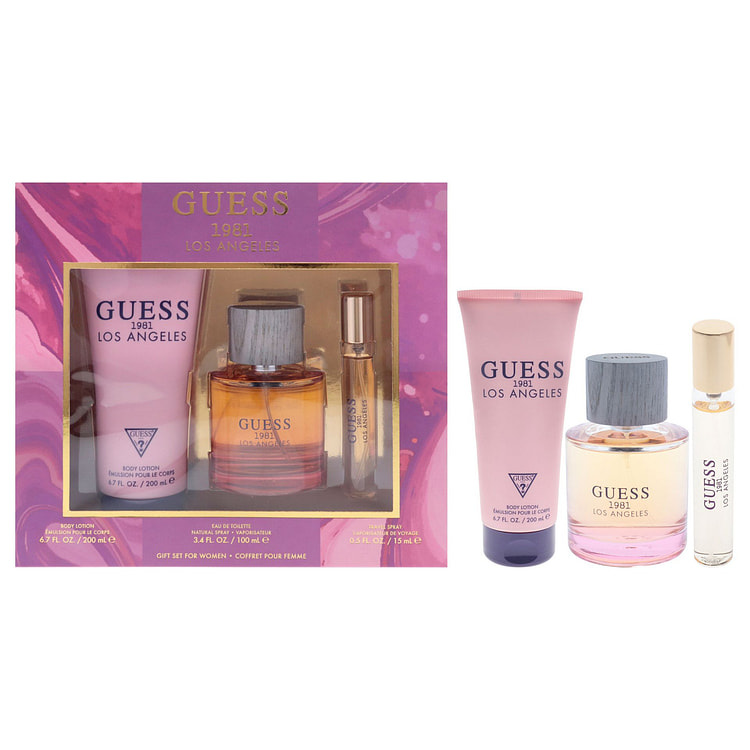 Guess 1981 Los Angeles by Guess - 3 Pc Gift Set 3 count