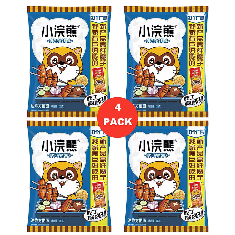 Crispy Noodles,Roasted Chicken Wing Flavor(4 pcs) 140 g