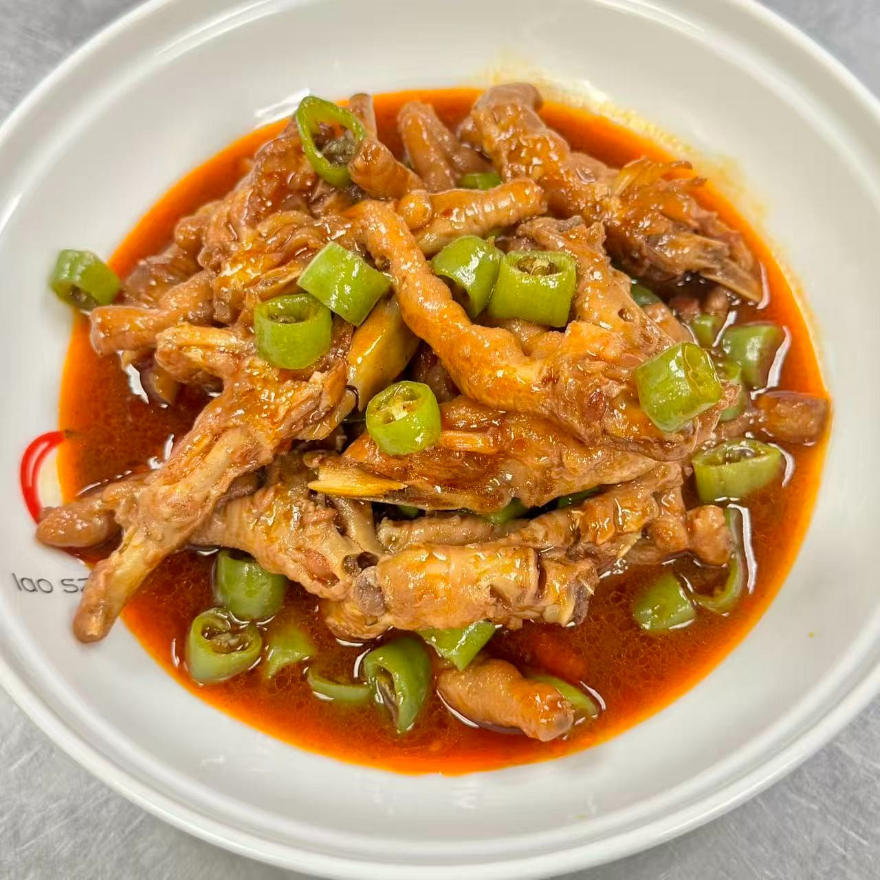 Braised Chicken Feet w/ Fresh Chilis 450g 1 each